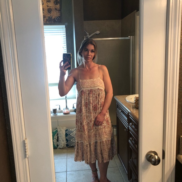 spell zahara midi dress